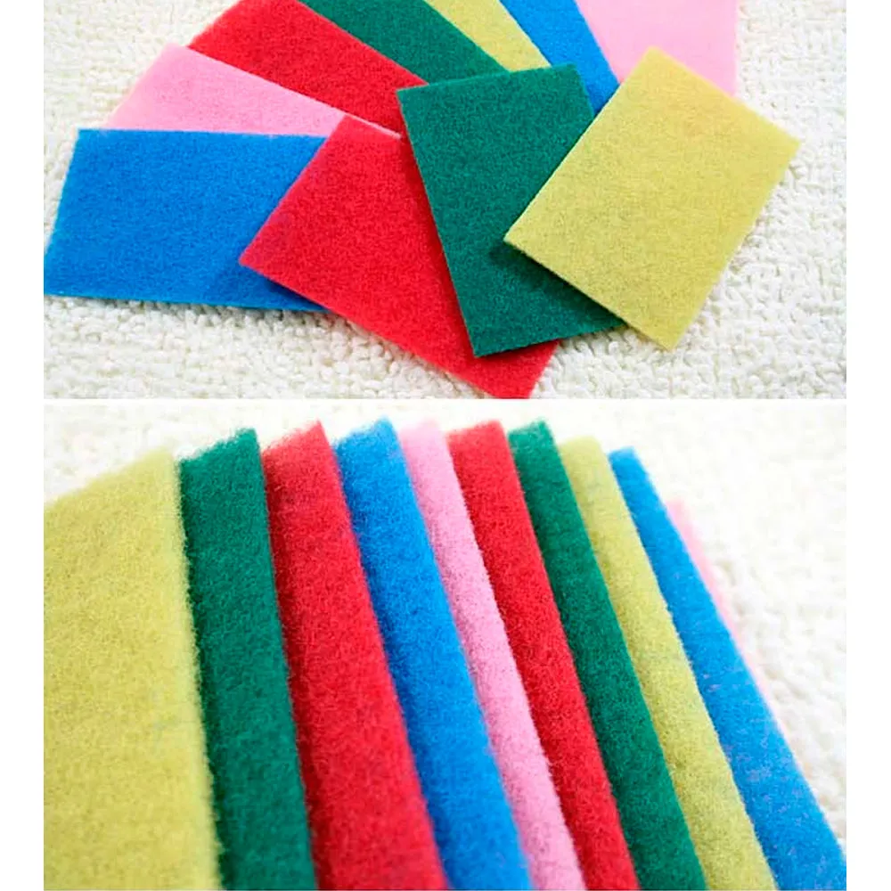 100 Scouring Pads Medium Duty Home Kitchen Scour Scrub Cleanning Pad Wholesale !