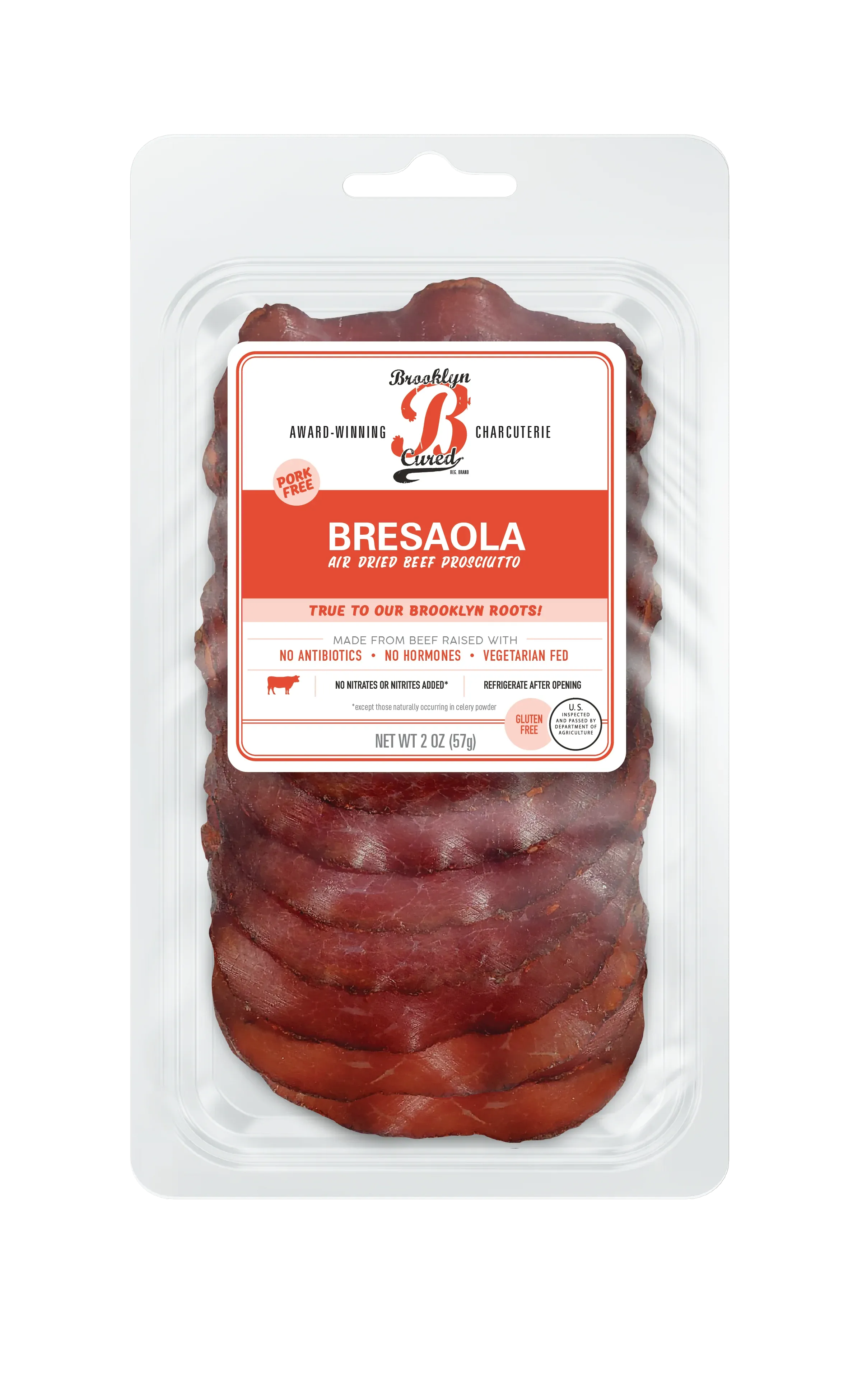 Broopklyn Cured Bresaola, Presliced