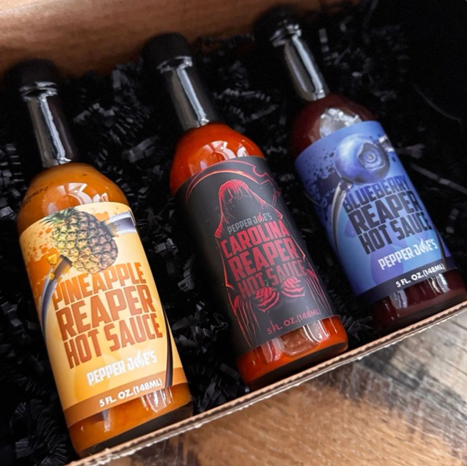 Carolina Reaper Hot Sauce Gift Box