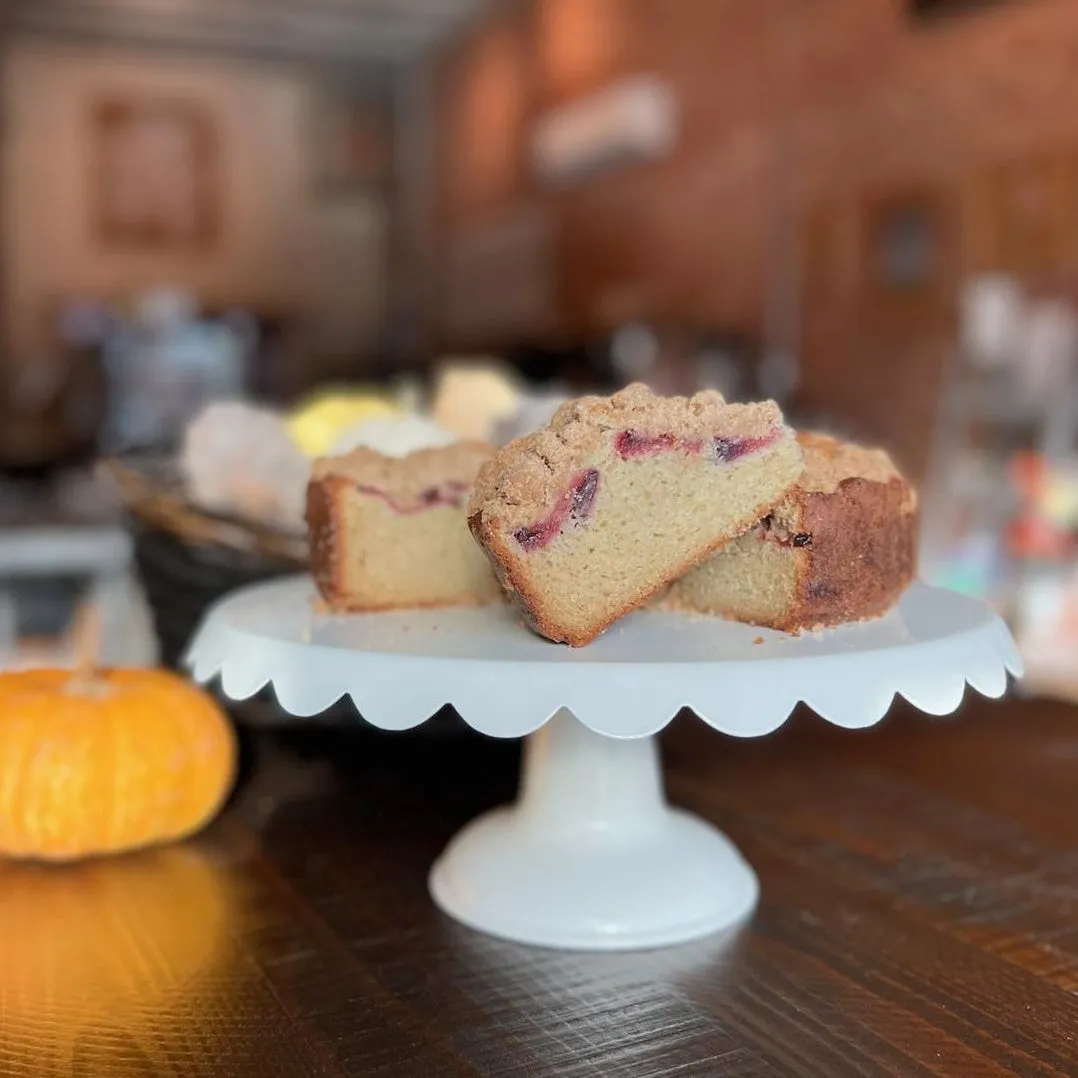 Cherry Crumb Cake