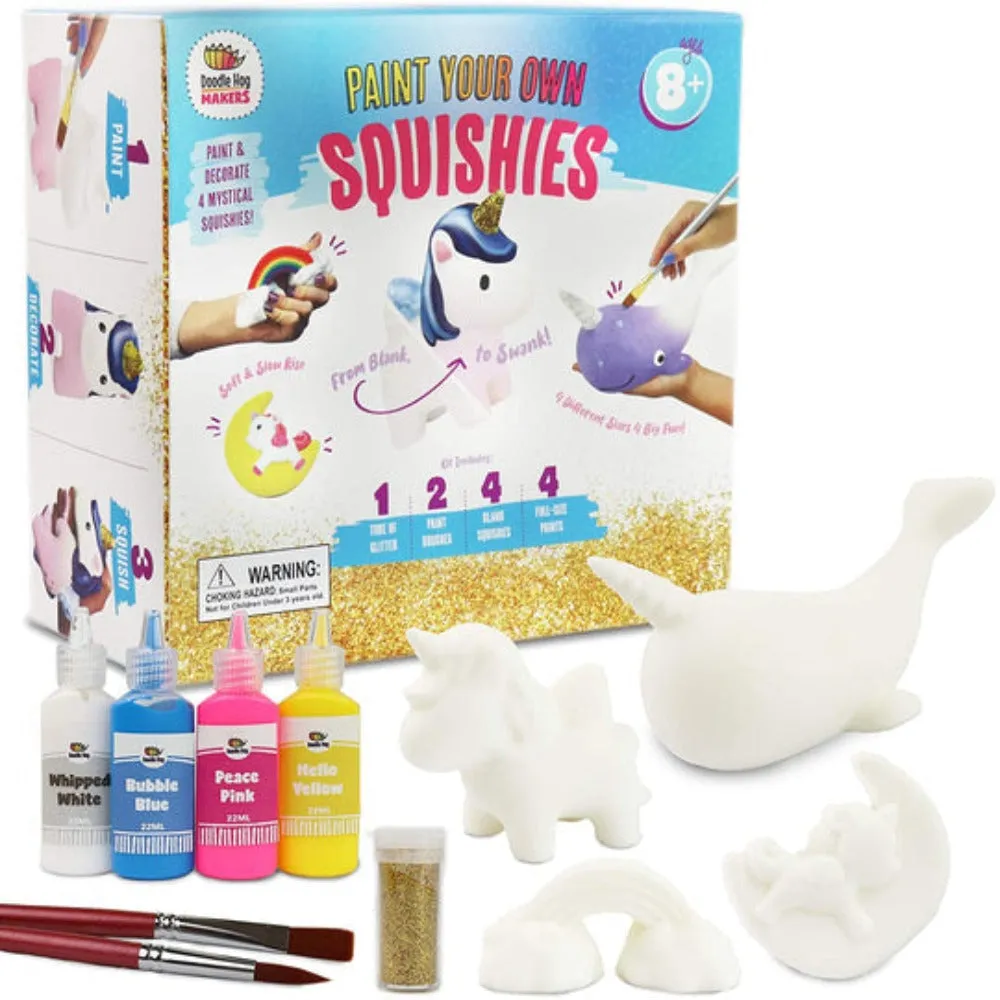 Doodle Hog Squishies Paint Kit -Unicorn