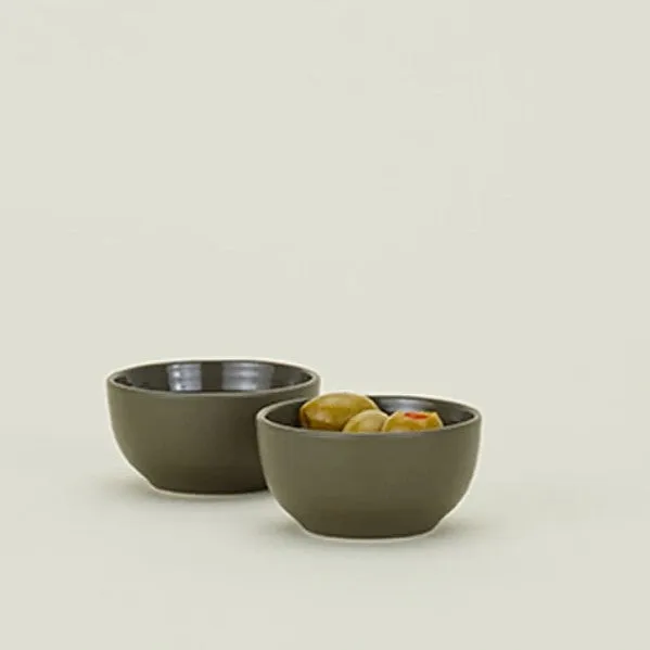 Extra Small Essential Bowl Set of 2 (Olive)