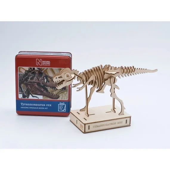 Gifts in a Tin Tyrannnosaurus Rex Model Kit