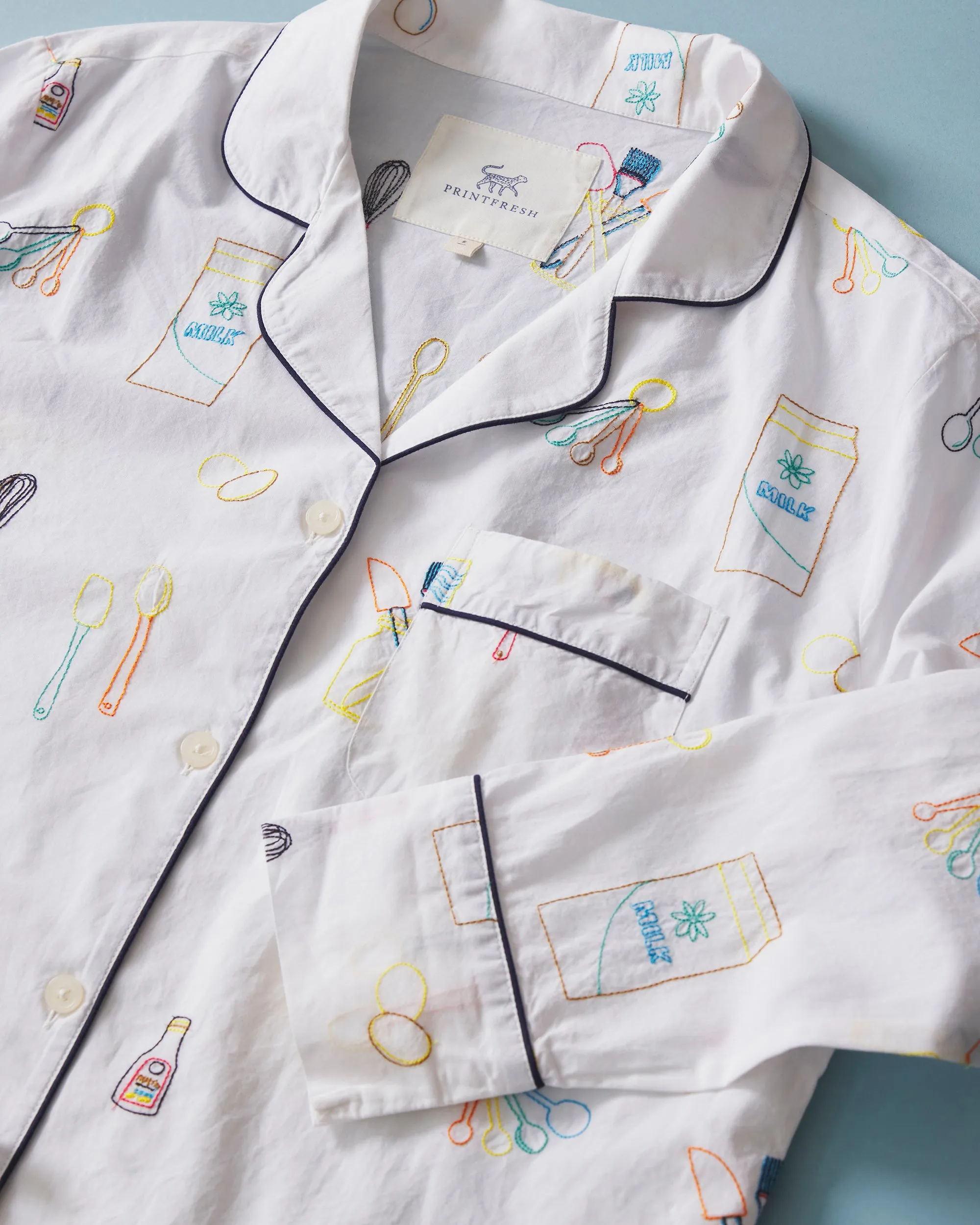 Home Chef - Long Sleep Set - Cloud