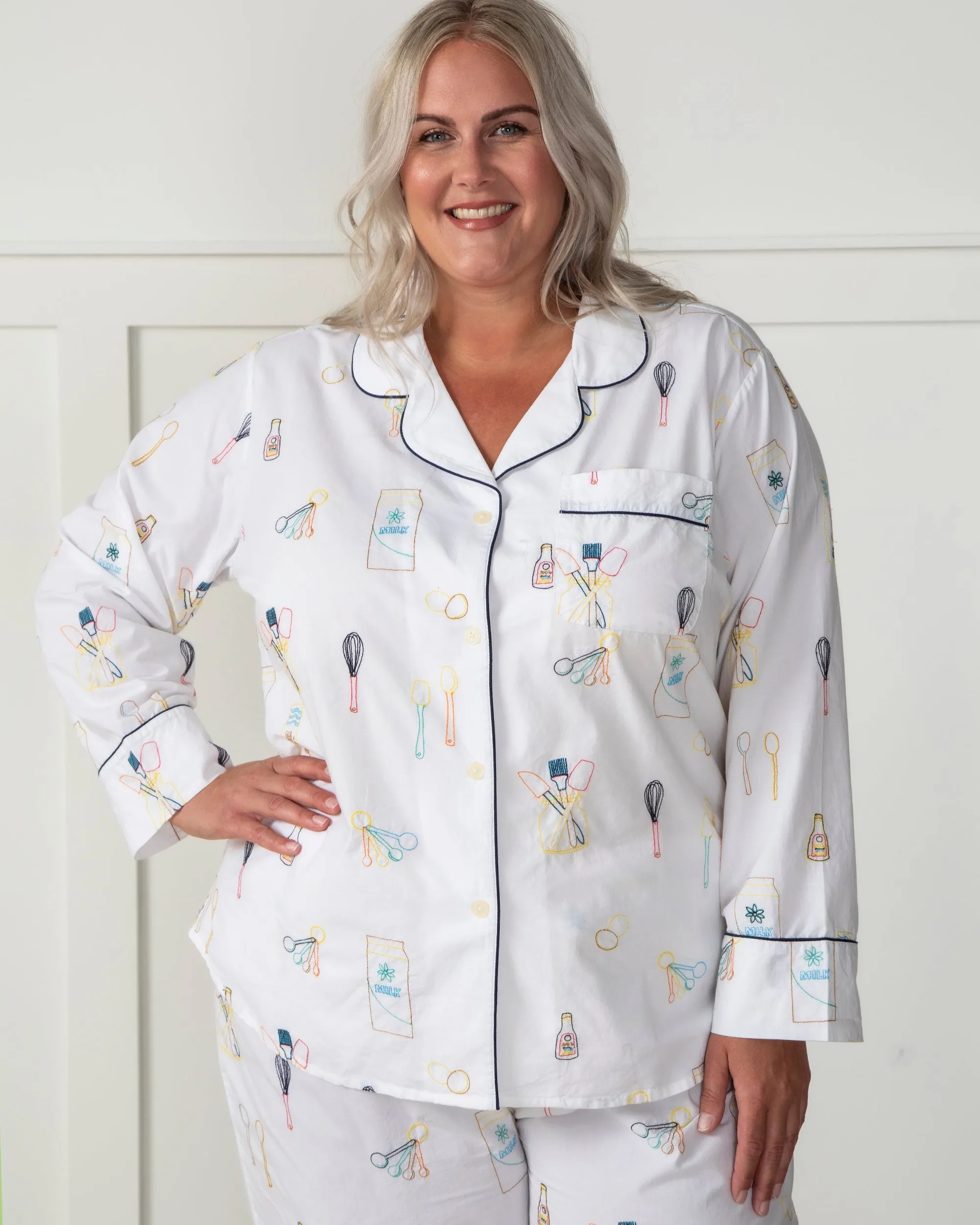 Home Chef - Long Sleep Set - Cloud