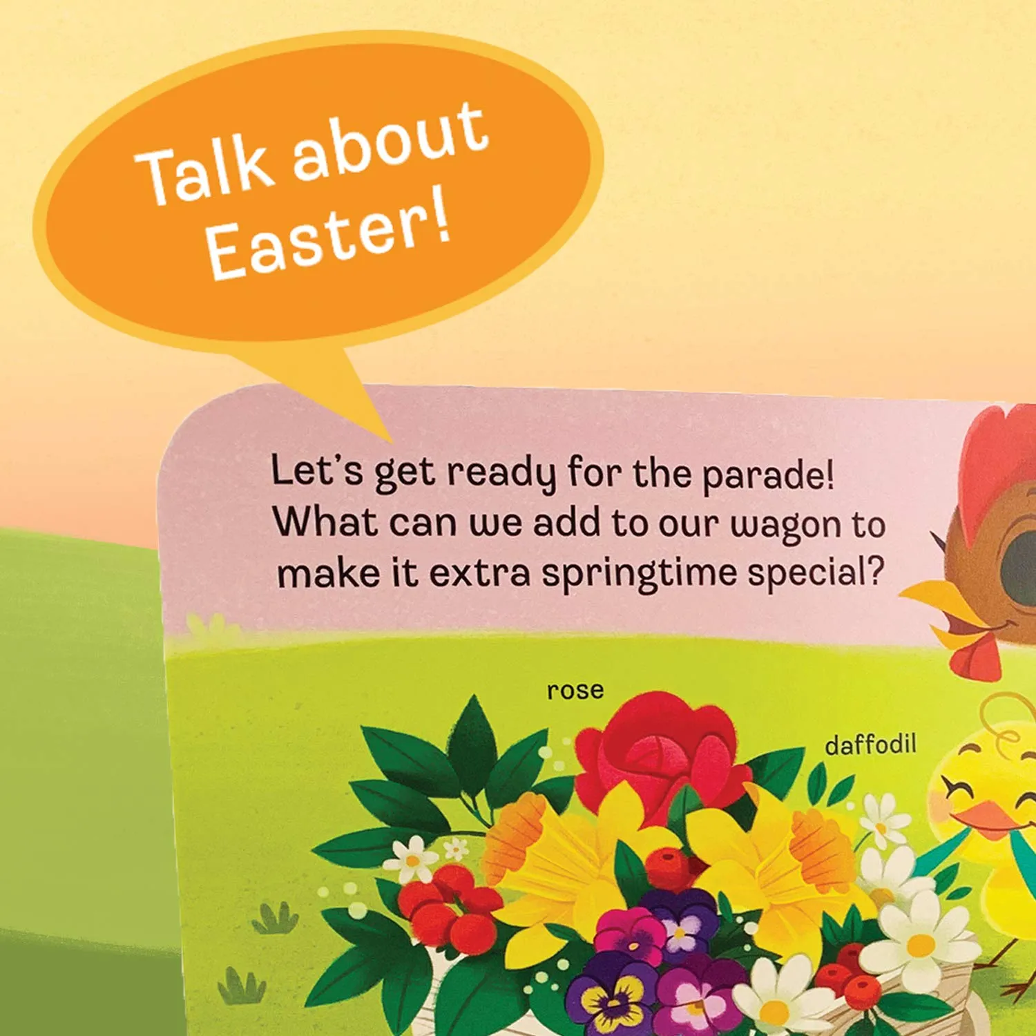 Hop Peek A Flap Board Book