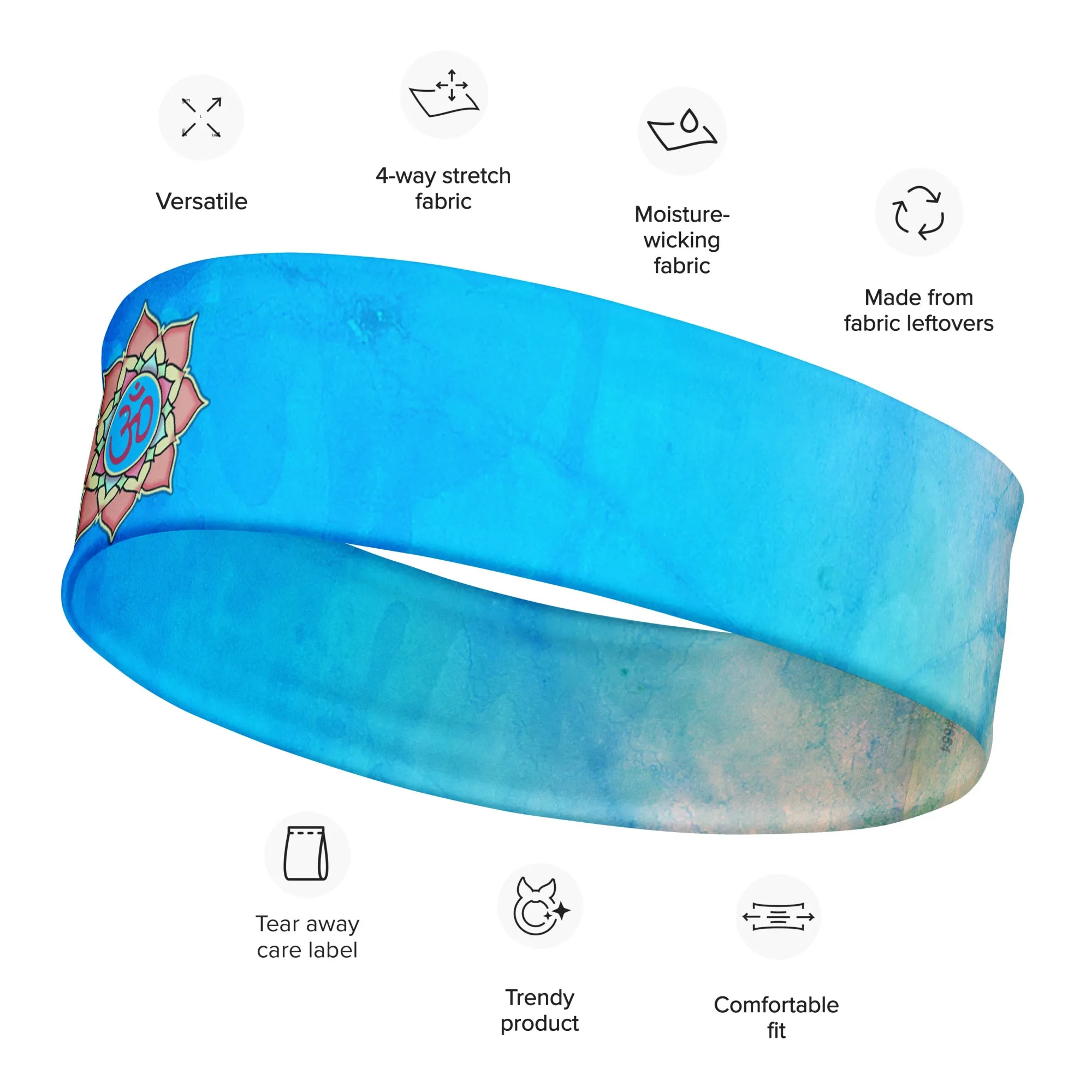 Lotus Om Headband