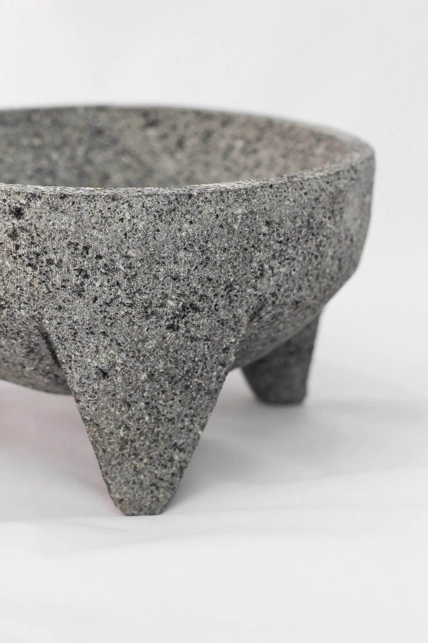 Mexican Lava Rock Pestle and Mortar Set (Molcajete)