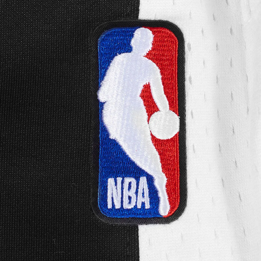NBA CHICAGO BULLS DIY PICK STITCH MEN'S DOUBLE KNIT 2.0 SHORT (BLACK)