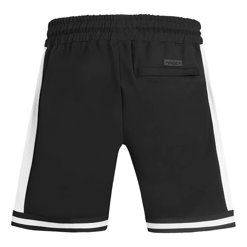 NBA CHICAGO BULLS DIY PICK STITCH MEN'S DOUBLE KNIT 2.0 SHORT (BLACK)