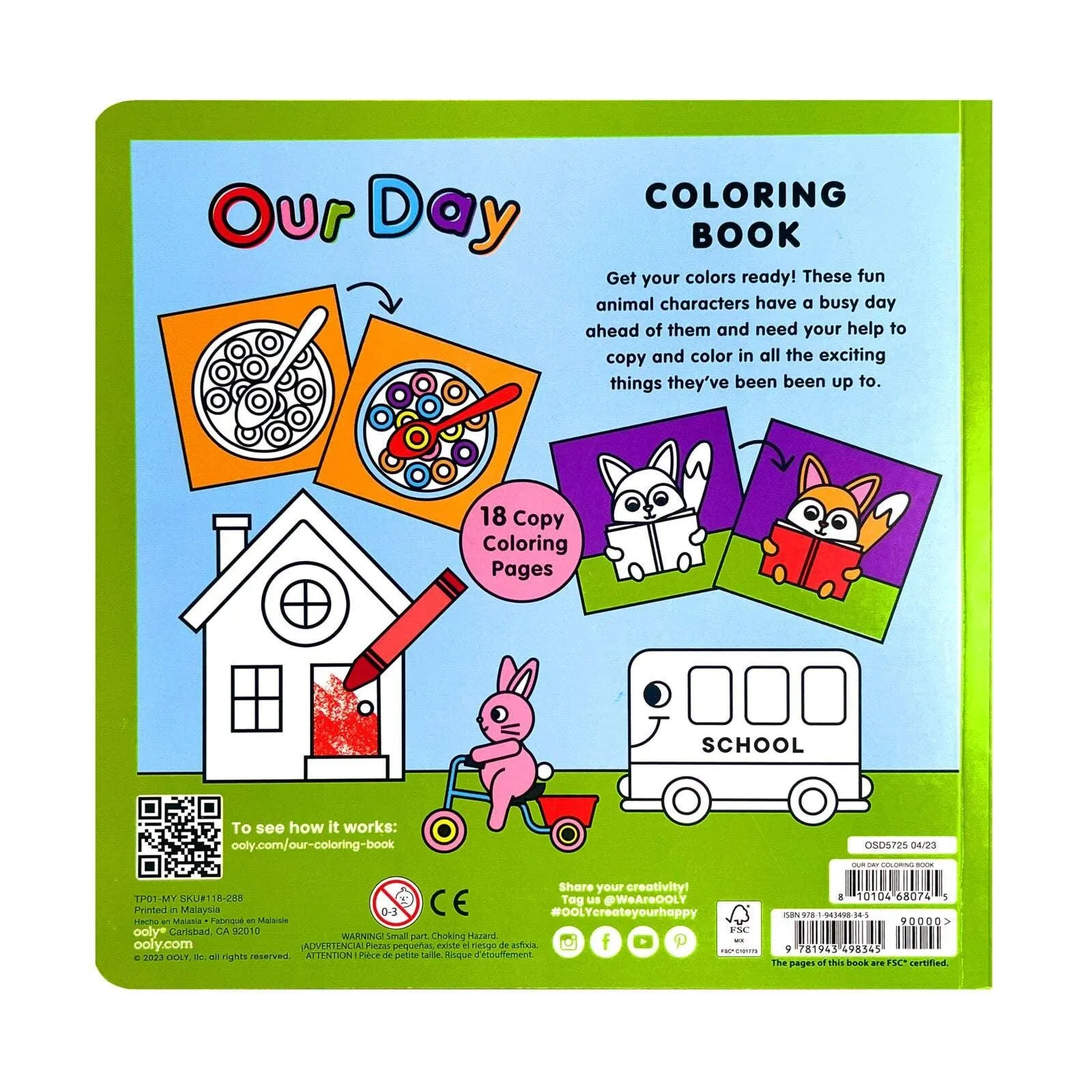 Our Day Copy Coloring Book
