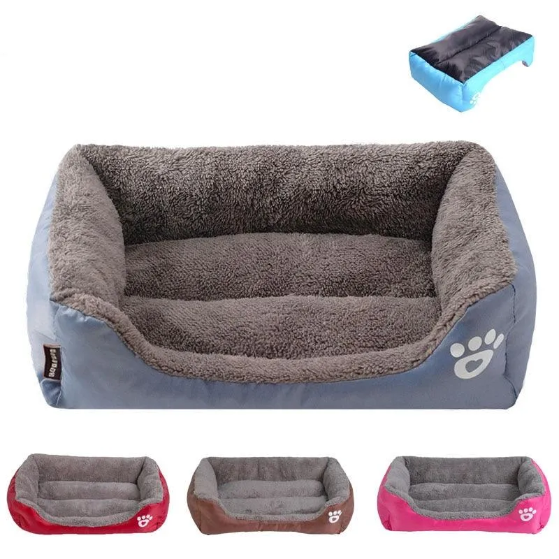 Pet Waterproof Soft Warm Bed