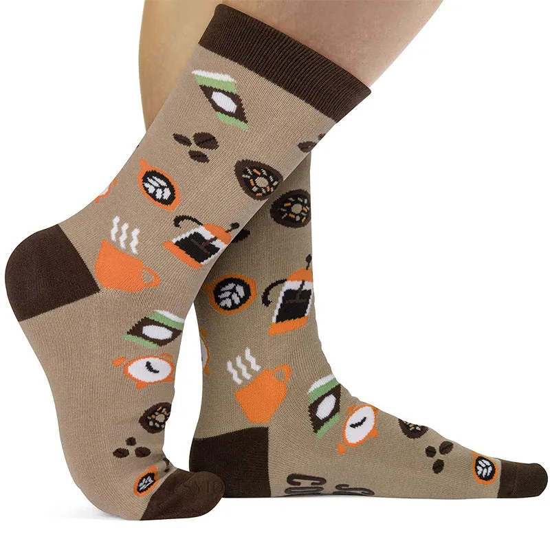 "IF YOU CAN READ THIS"Cartoon Alphabet Christmas Socks