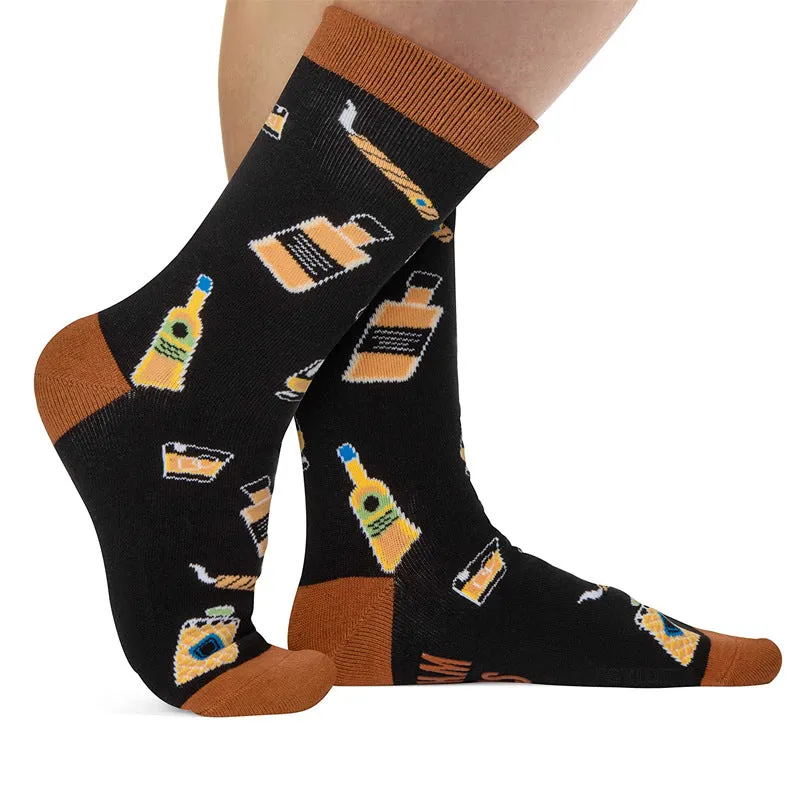 "IF YOU CAN READ THIS"Cartoon Alphabet Christmas Socks