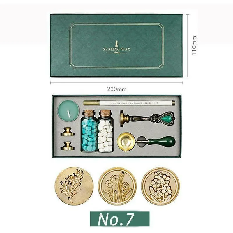 Sealing Wax Stamp Kit