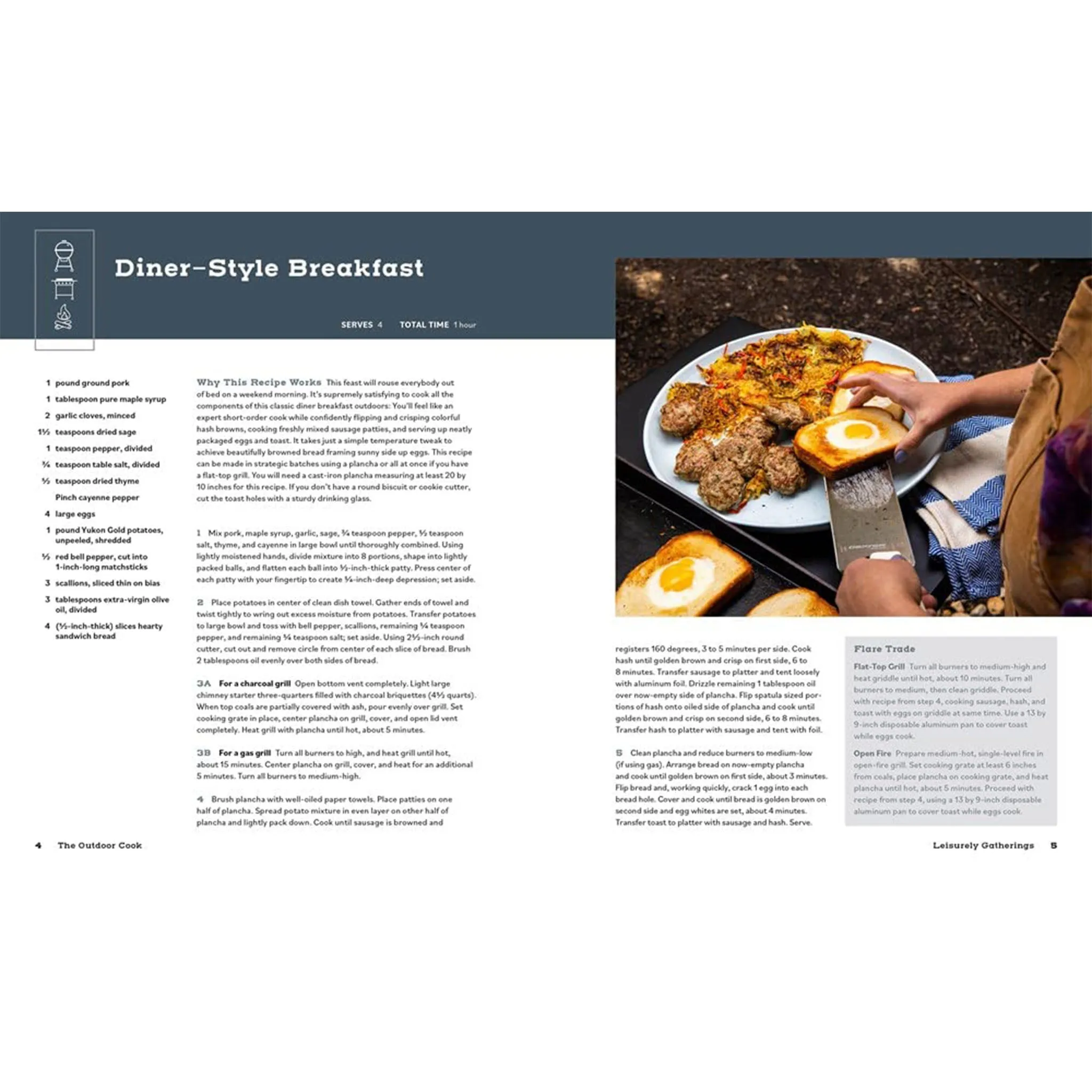 The Outdoor Cook: How to Cook Anything Outside Using Your Grill