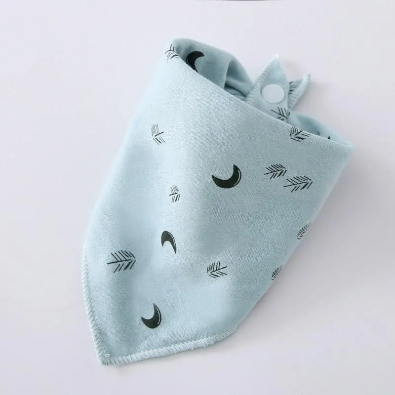 Triangular Cotton Dog Scarf
