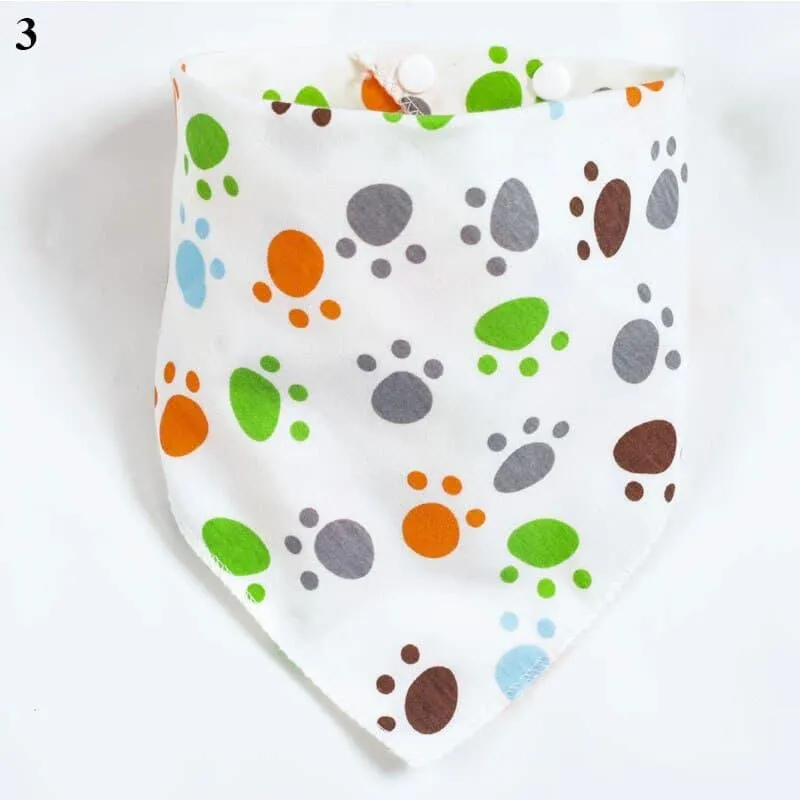 Triangular Cotton Dog Scarf