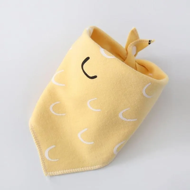 Triangular Cotton Dog Scarf