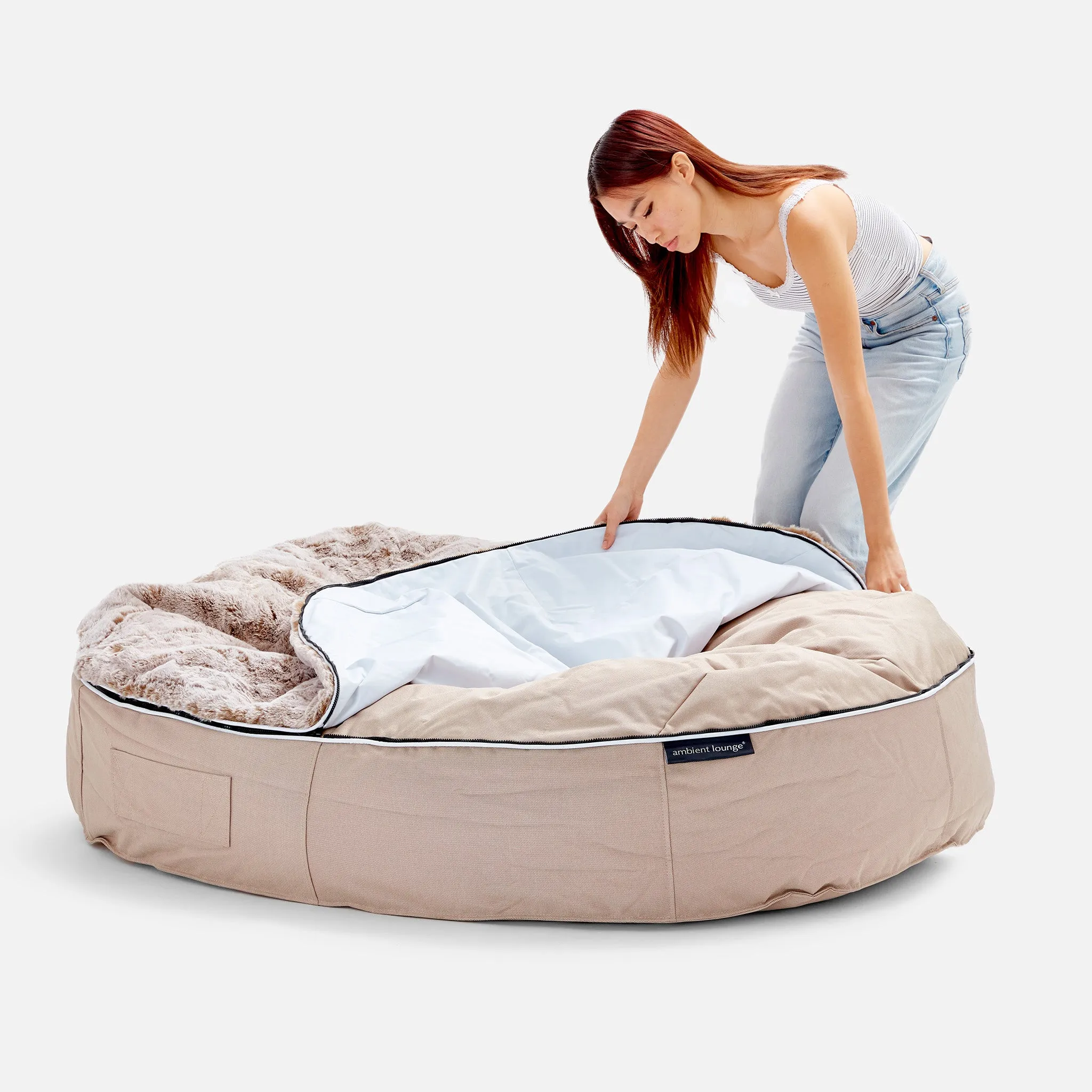 XXL Luxury Dog Bed - Interior/Outdoor